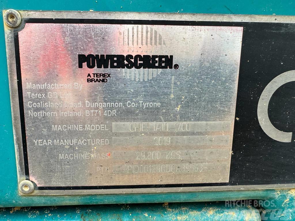 PowerScreen Chieftain 1700 Cernuitoare