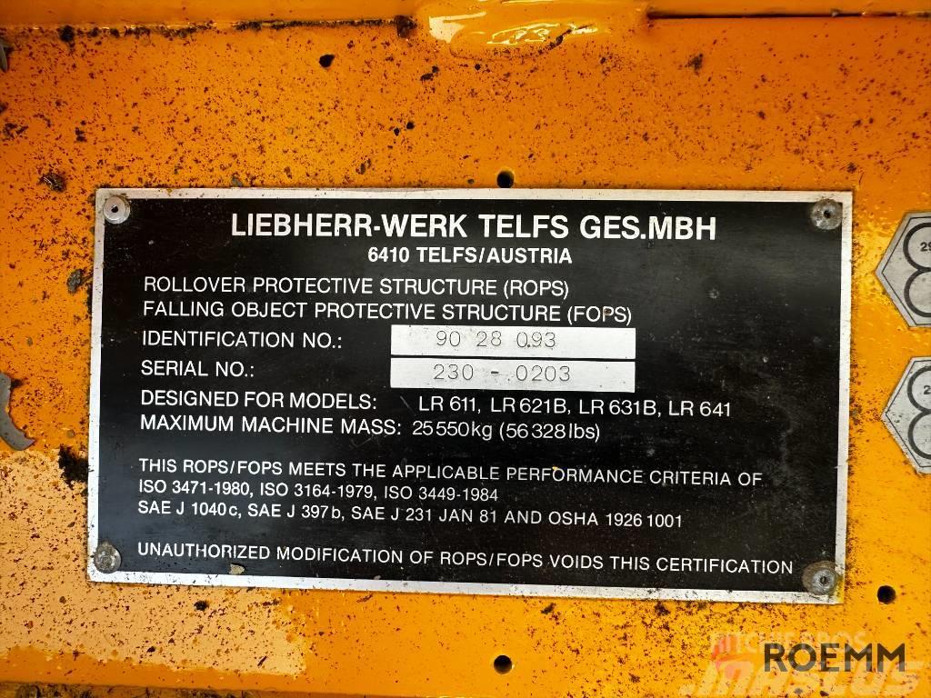 Liebherr LR 611 Kettenlader / Raupenlader Încarcatoare cu excavator