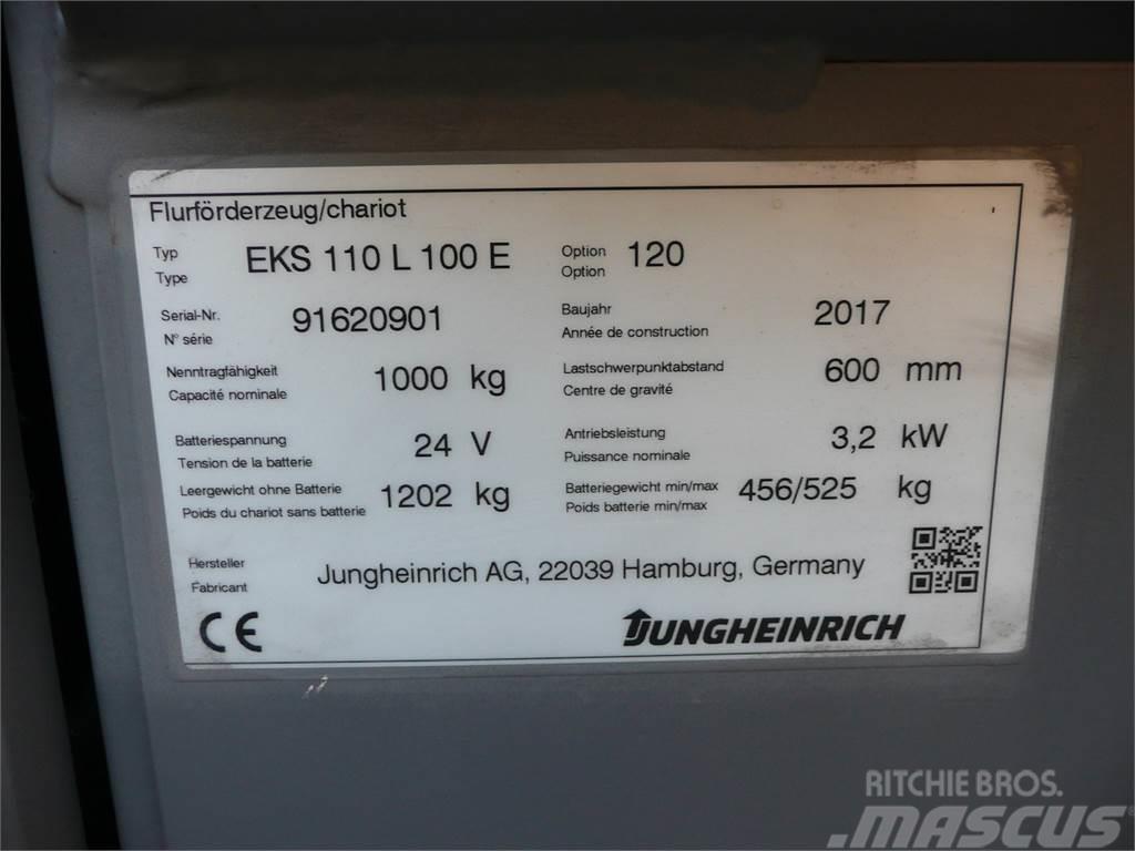 Jungheinrich EKS 110L 100E Stivuitoare pentru comisionare(logistica)