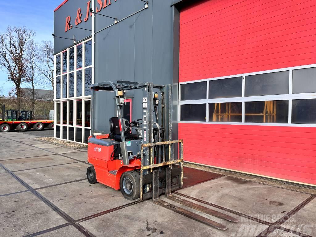 Heli CPD 15 1500 kg freelift / sideshift Stivuitor electric