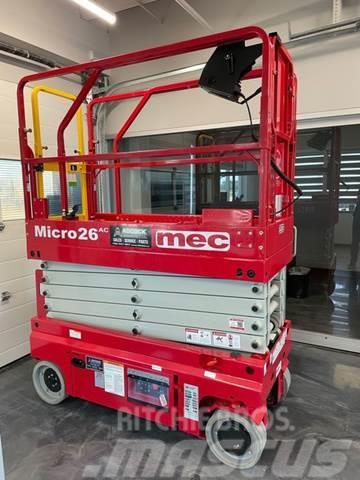 MEC Micro26 AC Electric Scissor Lift Platforme foarfeca