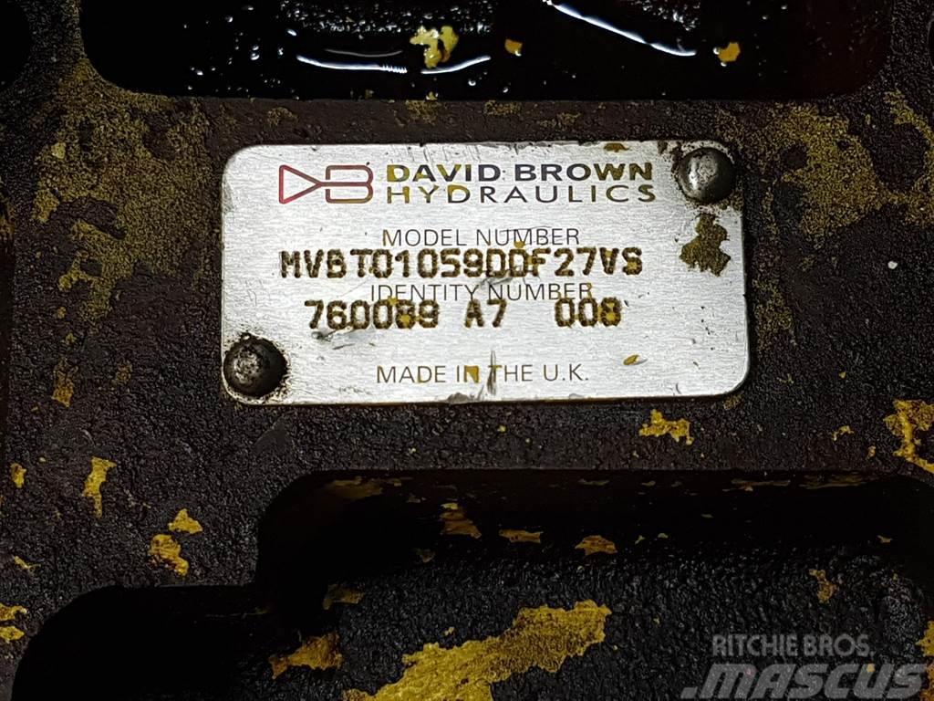 David Brown MVBT01059 - Komatsu WA270-3 - Valve Hidraulice