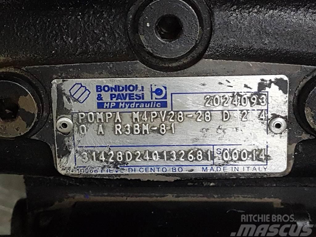 GiANT - Bondioli & Pavesi M4PV28-28-Drive pump repair Hidraulice