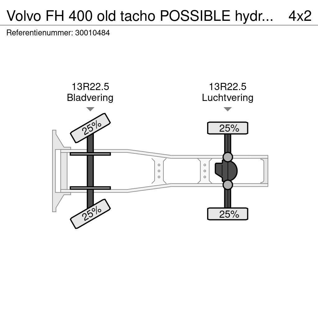 Volvo FH 400 old tacho POSSIBLE hydraulic Autotractoare