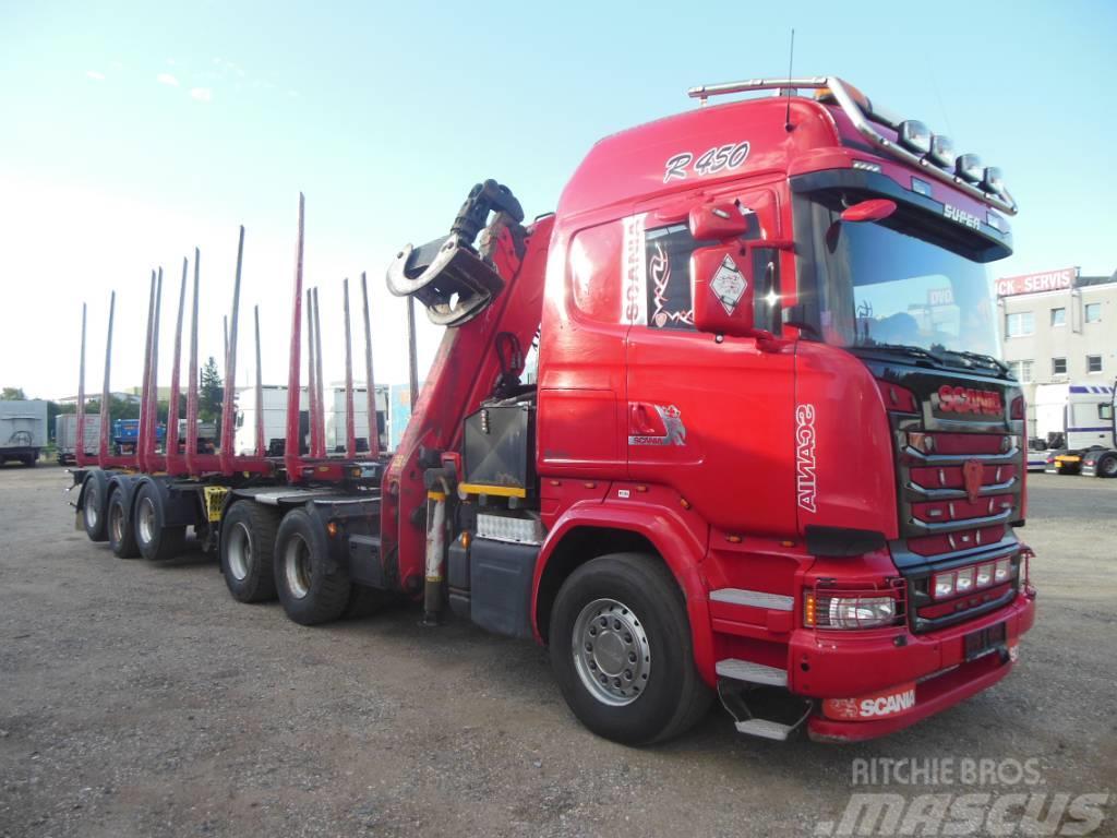 Scania R 450 Camion pentru lemne