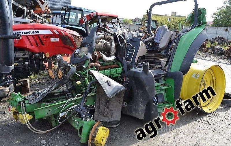 John Deere spare parts 6155 M 6170 skrzynia silnik kabina mos Alte accesorii tractor