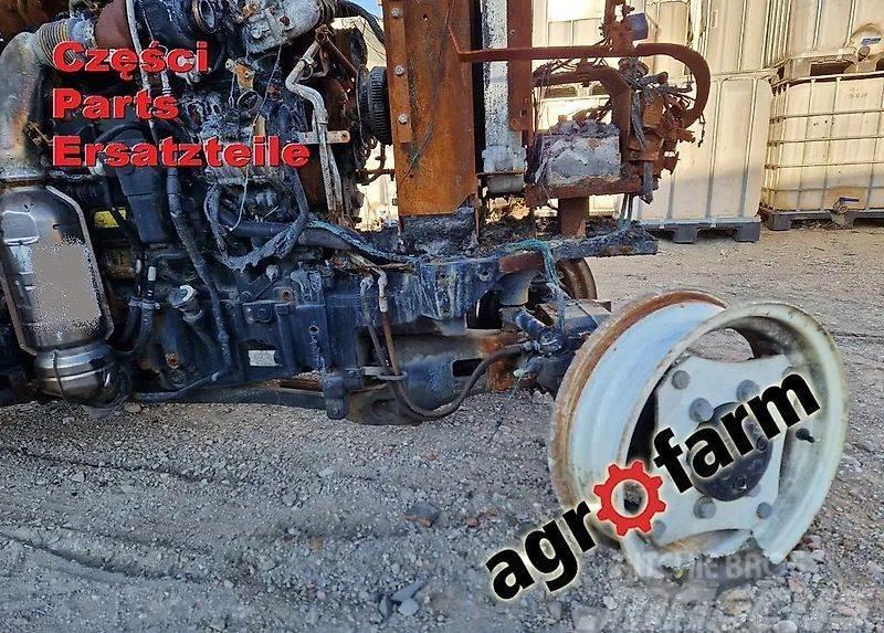 New Holland spare parts T 4.90 N skrzynia silnik kabina most z Alte accesorii tractor