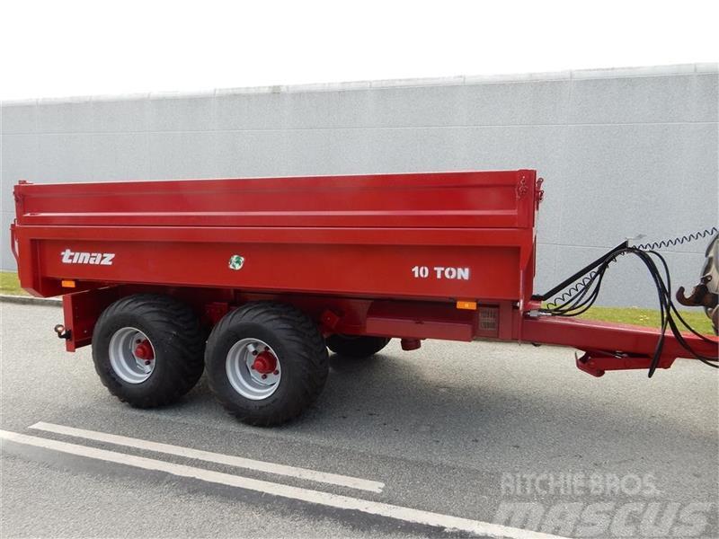 Tinaz 10 tons dumpervogn med slidsker Alte echipamente pentru tratarea terenului