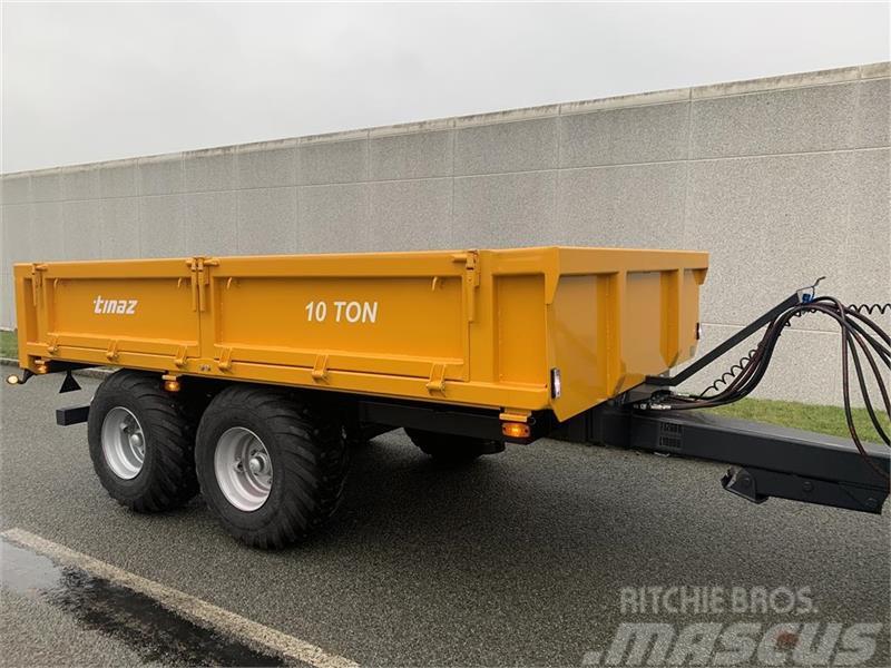 Tinaz 10 tons dumpervogn med slidsker Alte echipamente pentru tratarea terenului