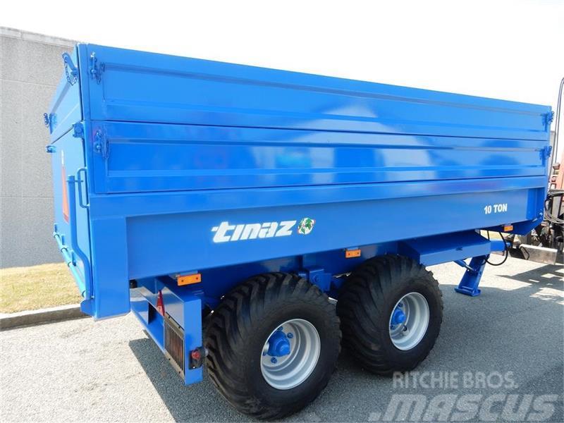 Tinaz 10 tons dumpervogn med 2x30 cm ekstra sider Alte echipamente pentru tratarea terenului