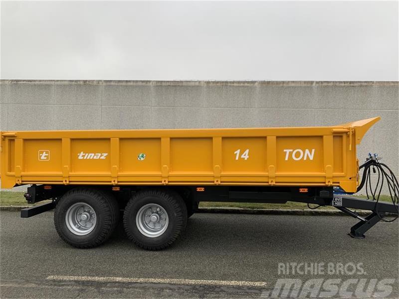 Tinaz 14 tons dumpervogn  med 3 vejstip Alte echipamente pentru tratarea terenului