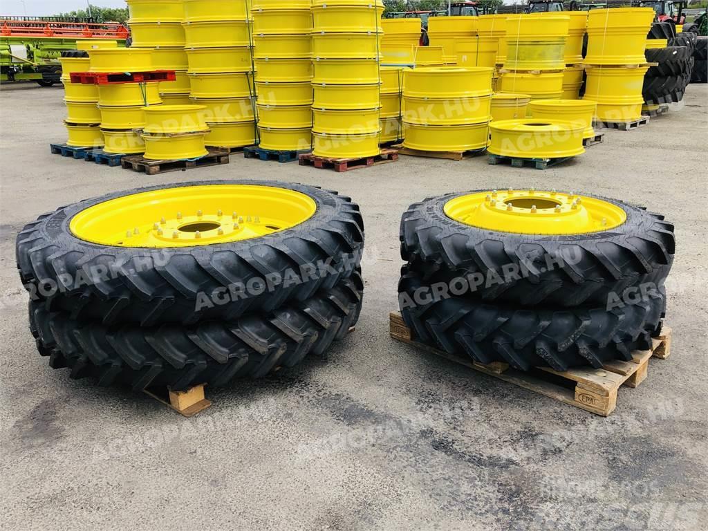  Adjustable row crop wheel set with 270/95R32 and 3 Roti