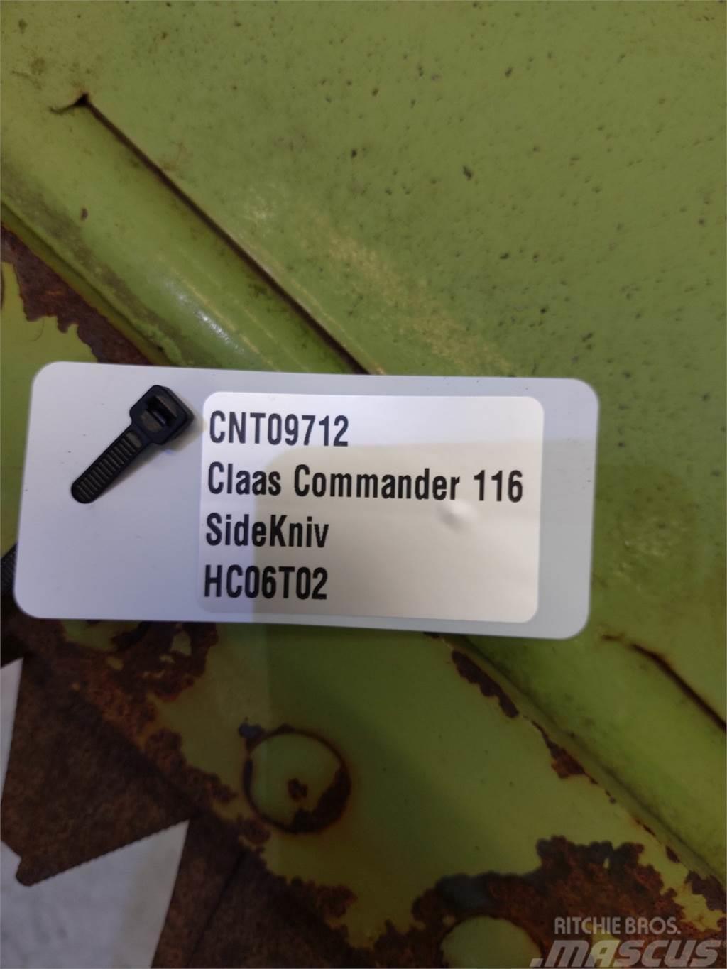 CLAAS Commandor 116 Accesorii combine agricole