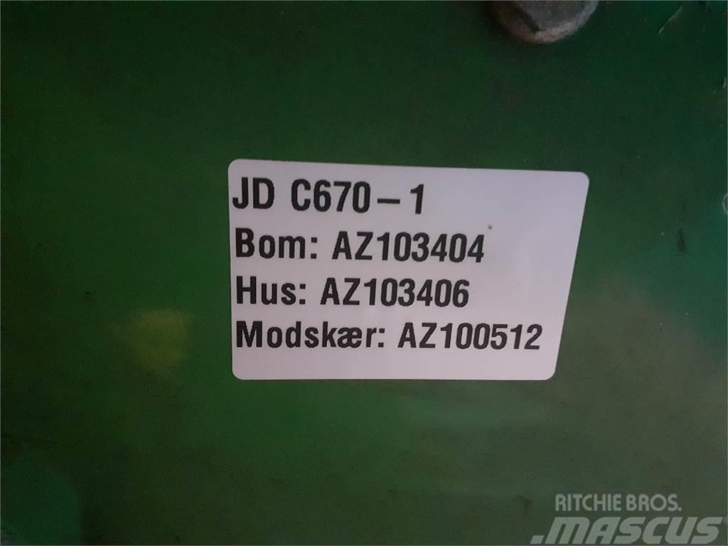 John Deere C670 Accesorii combine agricole