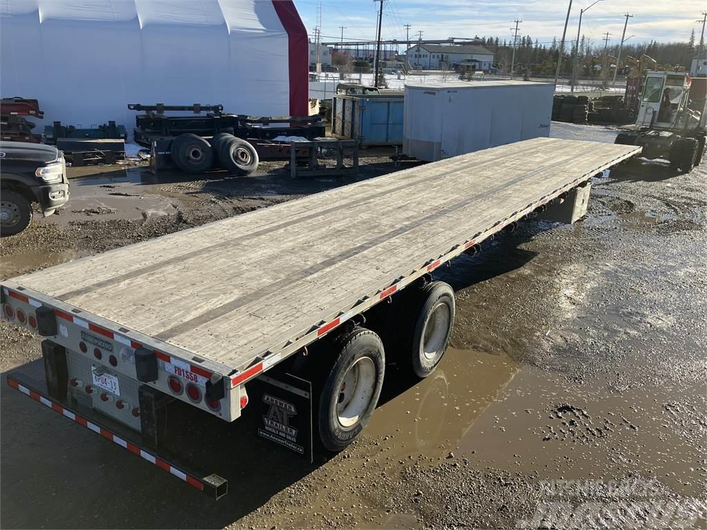 Lode King 48' Tandem Flat Deck/Highboy Flatbed Steel/Aluminu Flatbed/Dropside semi-trailers