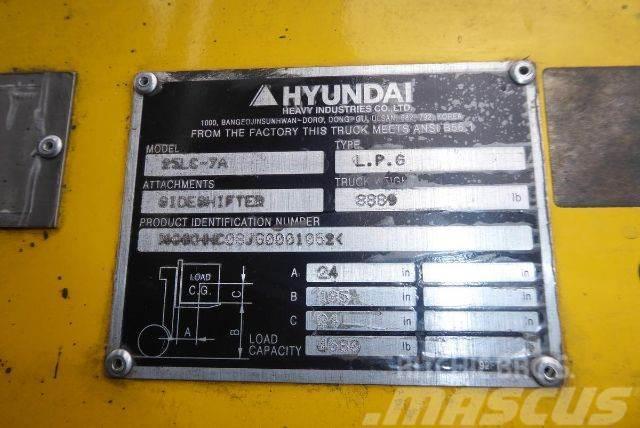 Hyundai 25LC-7A Strivuitoare-altele
