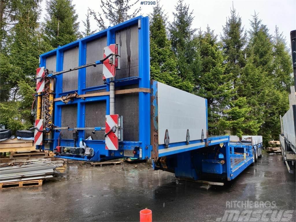 Broshuis 3 Aks Double Drop trailer with extension Alte remorci