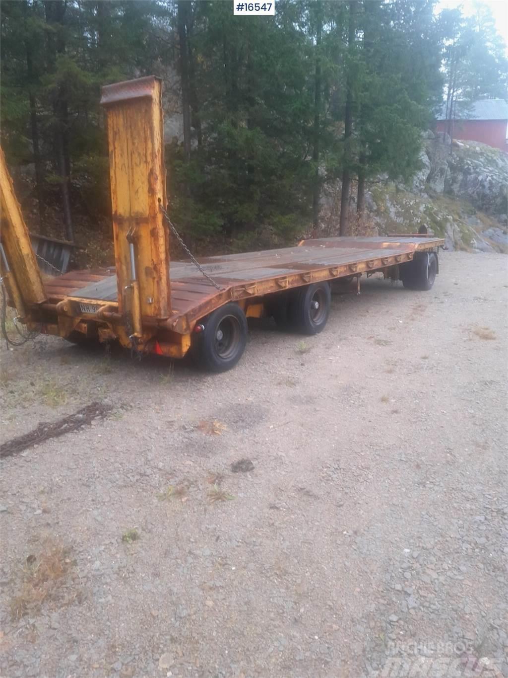  GMV 875 Machine trailer Alte remorci