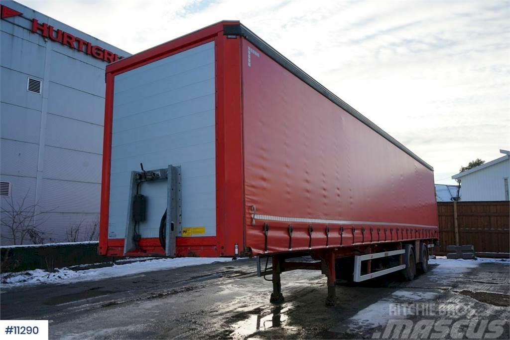 HRD 2 axis chapel city trailer. New brakes and canopy  Alte remorci