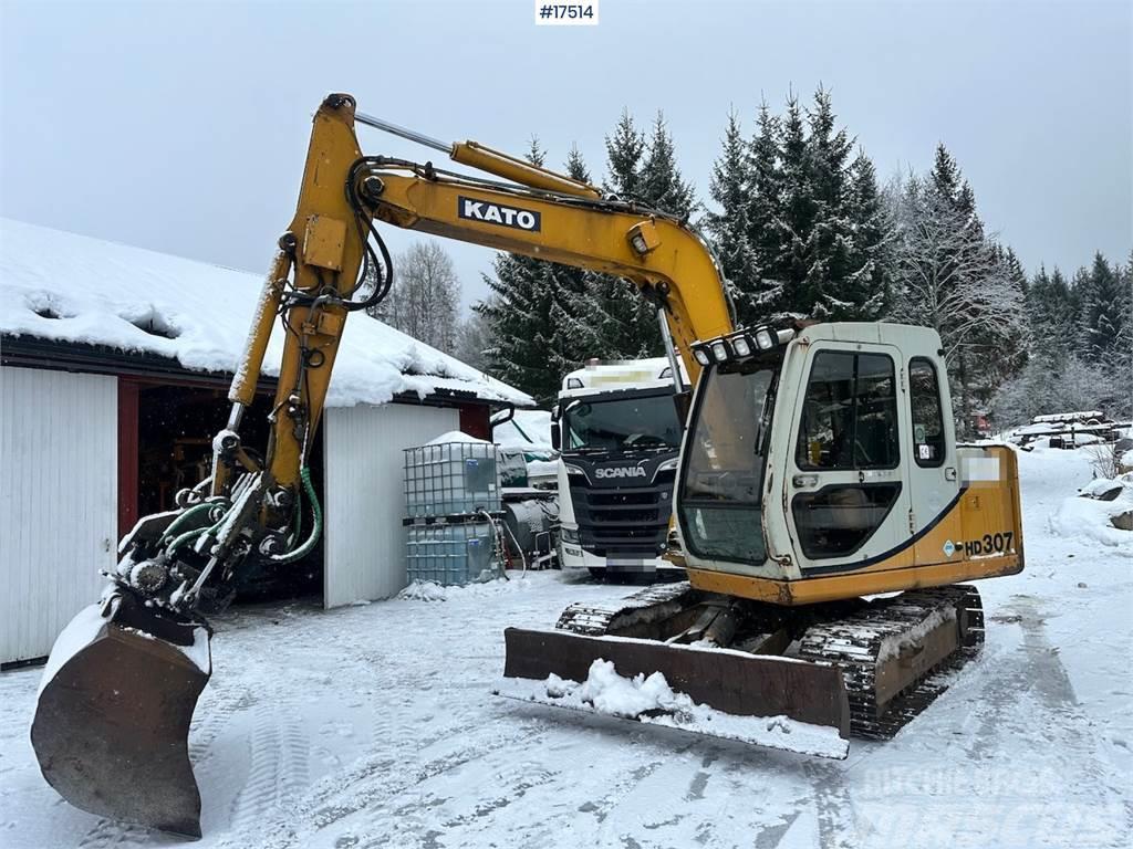 Kato HD-307 Tracked excavator w/ Rototilt and 2 buckets Excavatoare pe senile