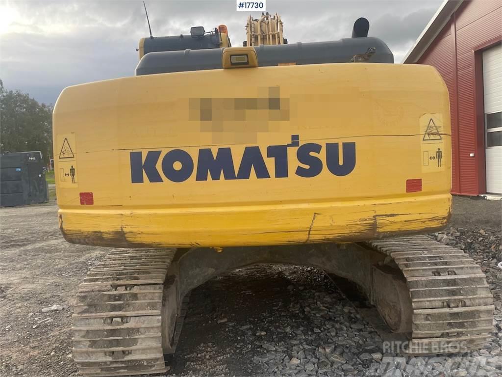 Komatsu PC210LC-SK tracked excavator w/ tilt and 2 buckets Excavatoare pe senile
