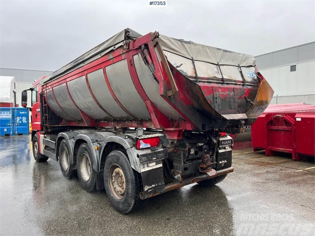 MAN TGS 35.480 asphalt truck 8x4 w/ hydraulic canopy a Altele