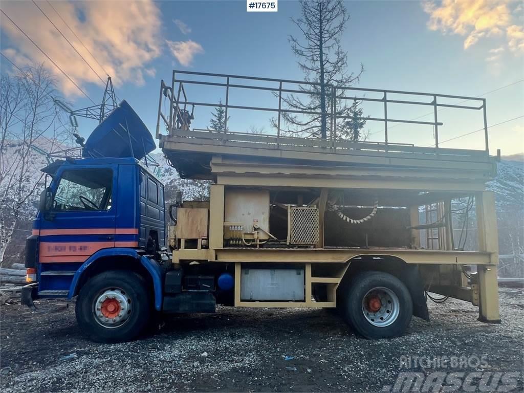 Scania P93m lift truck (motor equipment) Platforme aeriene montate pe camion