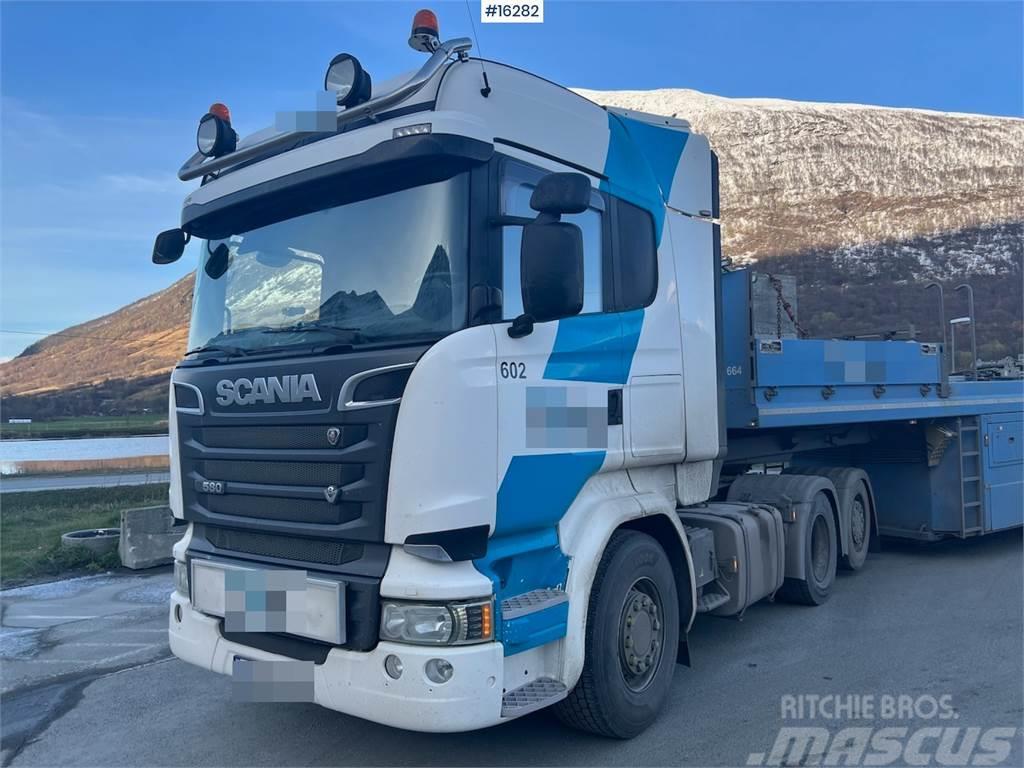 Scania R580 6x2 tractor unit w/ Euro 6 SEE VIDEO Autotractoare