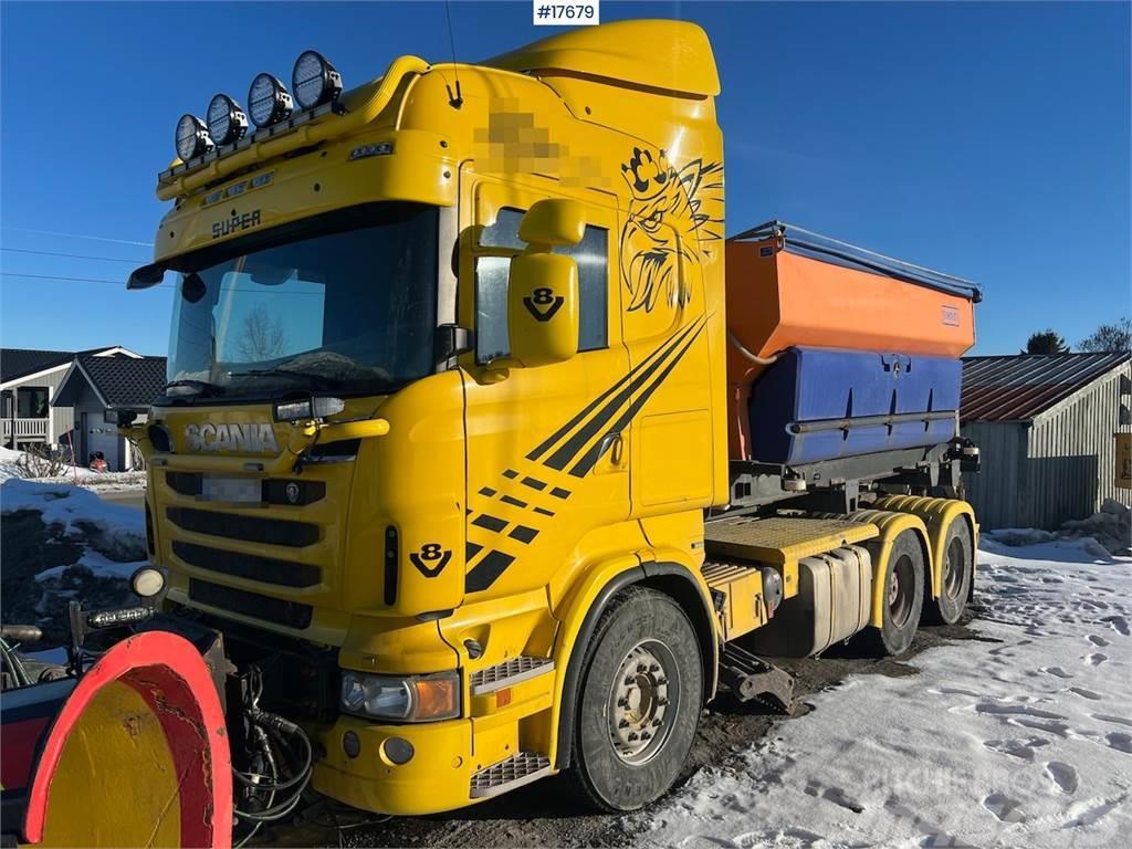 Scania R620 6x4 snow rigged combi truck Autotractoare