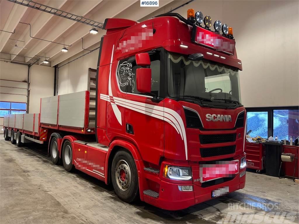 Scania R650 6x4 tow truck w/ hydraulics WATCH VIDEO Autotractoare
