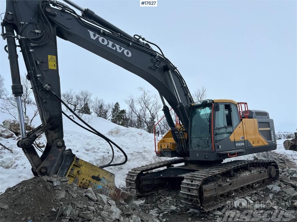 Volvo EC380EL excavator w/ 4370 hours WATCH VIDEO Excavatoare pe senile