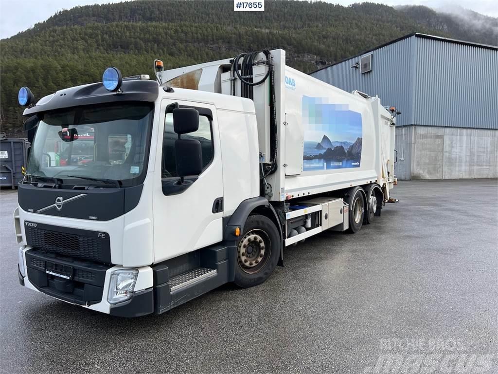 Volvo FE garbage truck 6x2 rep. object see km condition! Camion de deseuri