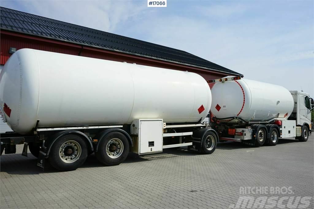 Volvo FH 500 6x2 LPG Truck with trailer. Cisterne