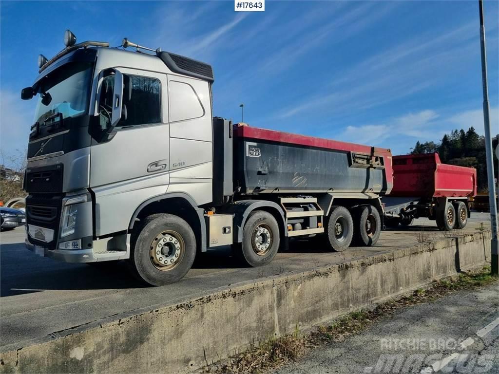 Volvo FH 540 8x4 with low mileage for sale with tipper. Autobasculanta
