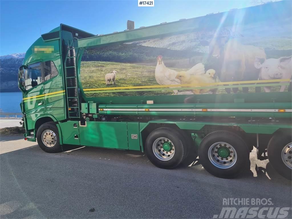 Volvo FH 8x4 bulk truck w/ VM Tarm 2 axle bulk trailer Altele