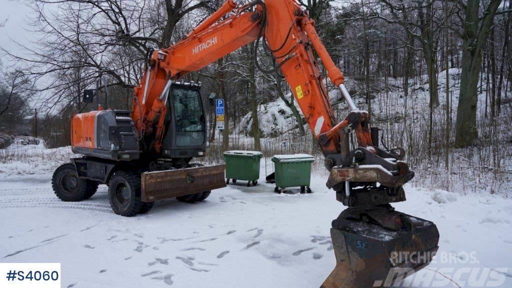 Hitachi ZX 140W-3 Wheeled Excavator Excavatoare cu roti