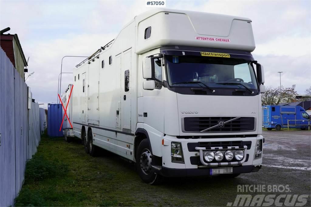 Volvo FH 400 6*2 Horse transport with room for 9 horses Camioane transport animale