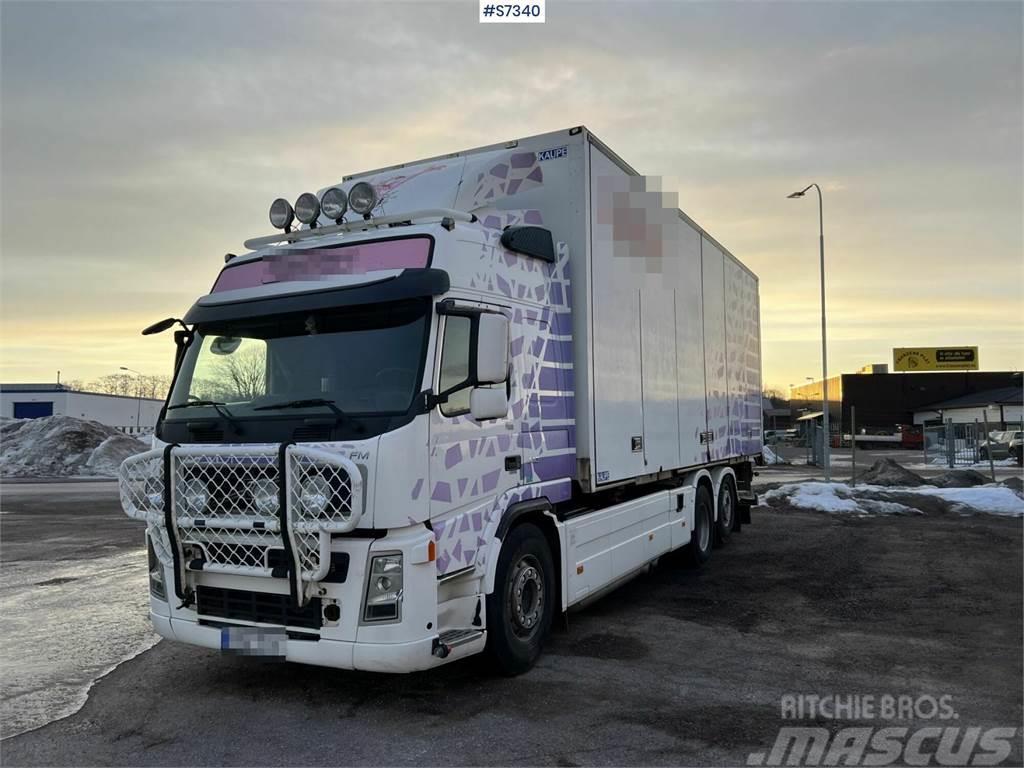 Volvo FM 440 6*2 Box truck with container base Autocamioane