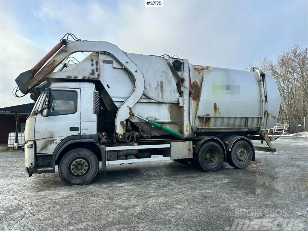 Volvo FM 6x2 Garbage truck with front loader Camion de deseuri