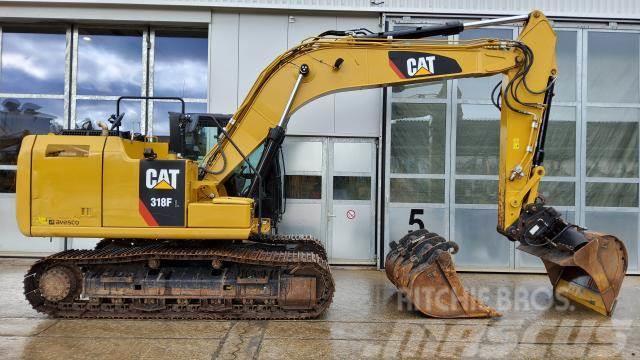 CAT 318F CW30s Excavatoare pe senile
