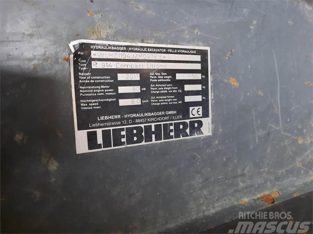 Liebherr R914 Compact Litronic Excavatoare pe senile