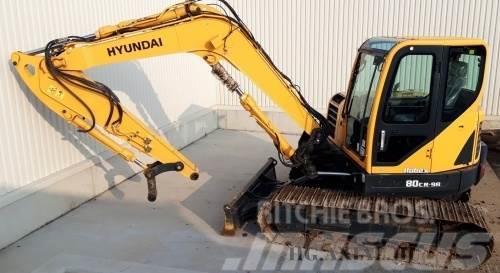 Hyundai Robex 80CR-9A Excavatoare pe senile