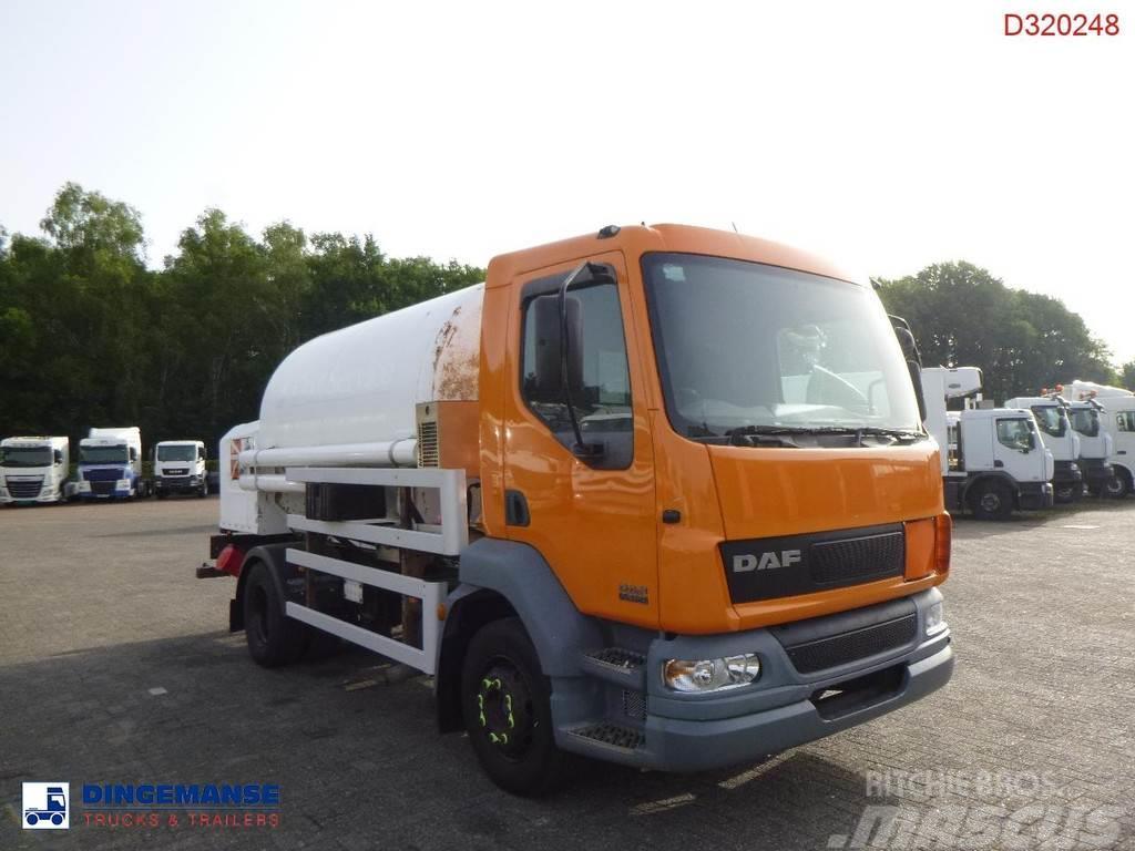 DAF LF 55.180 4x2 RHD ARGON gas truck 5.9 m3 Cisterne