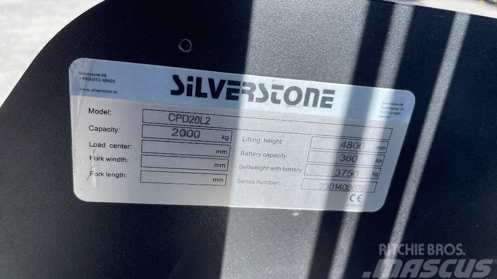 Silverstone CPD20L2 Sähkötrukki Stivuitor electric