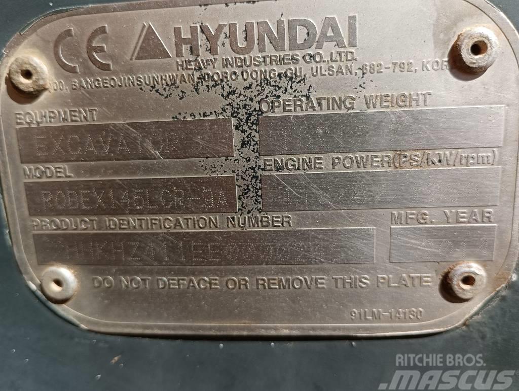 Hyundai R 145 Excavatoare pe senile