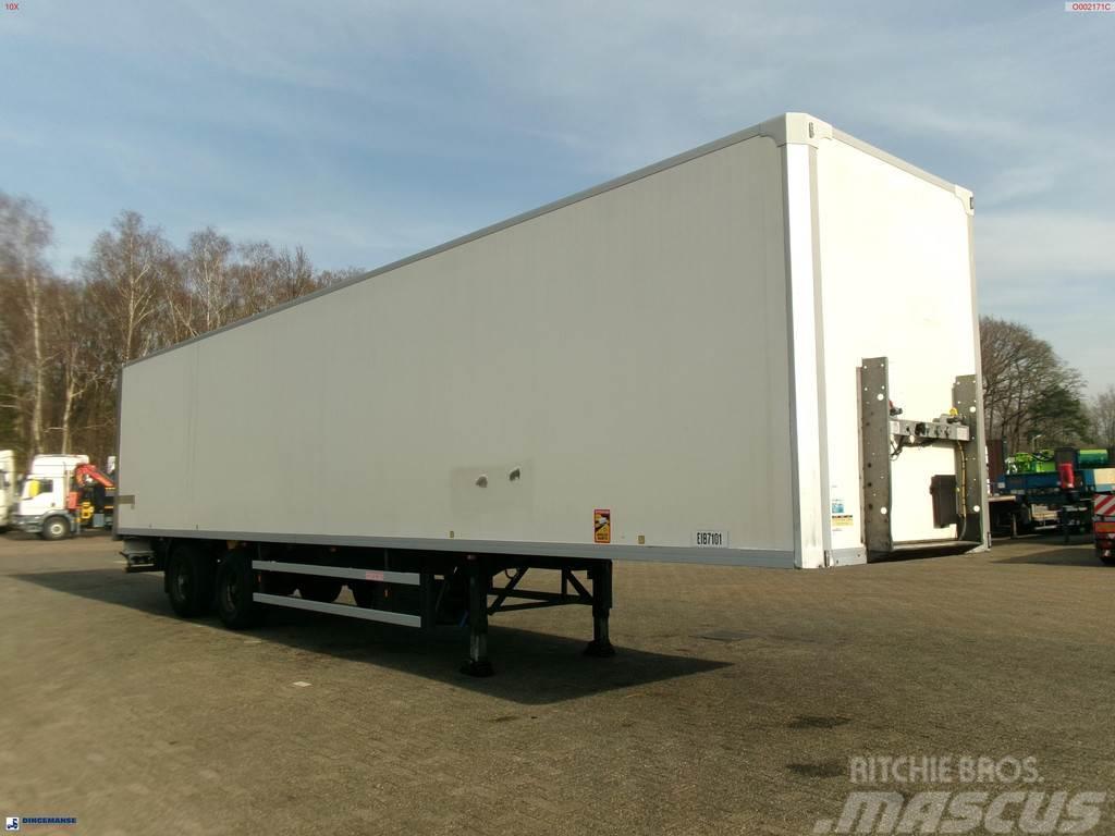 Groenewegen Closed box trailer 89 m3 Semi-remorca utilitara