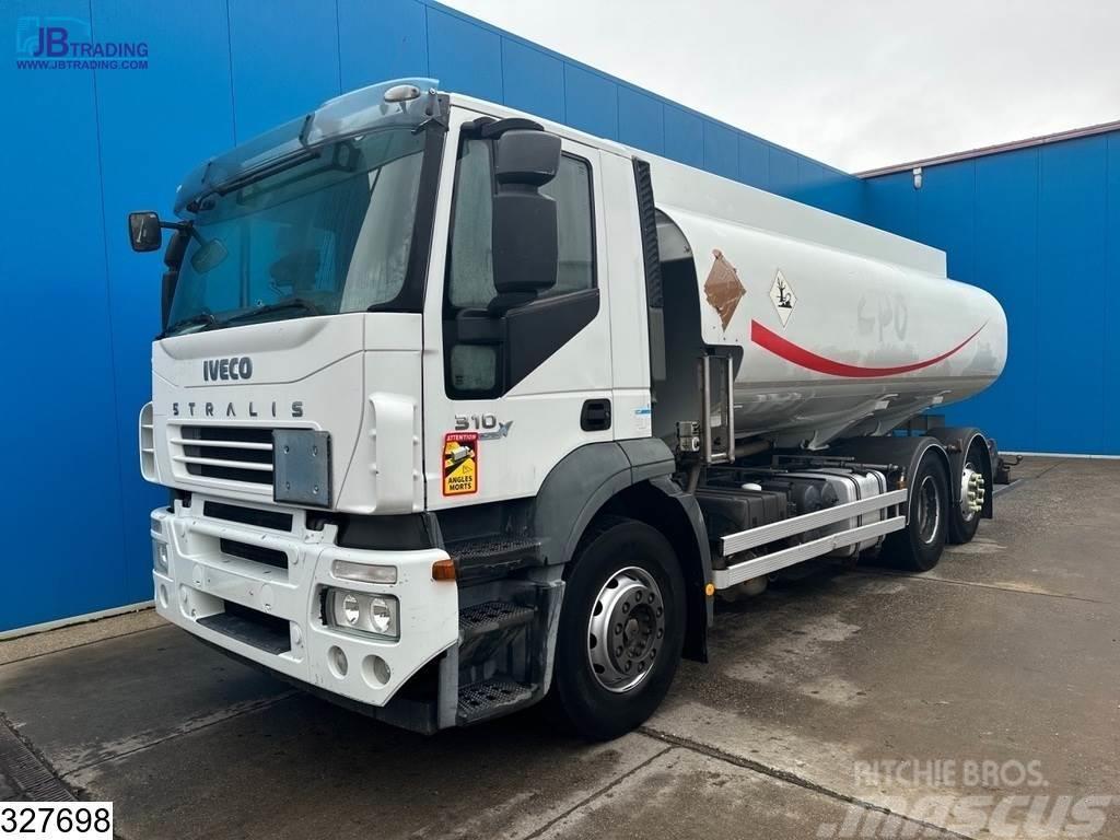 Iveco Stralis 310 FUEL, 6x2, AT, 18540 Liter, 5 Comp, Ma Cisterne
