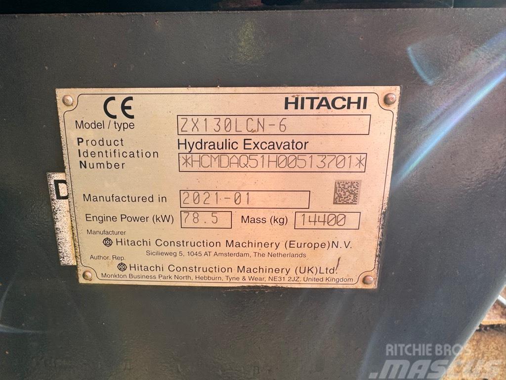 Hitachi ZX 130-6 Excavatoare pe senile