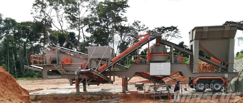 Constmach Mobile VSI Crushing Plant | Sand Making Machine Concasoare mobile