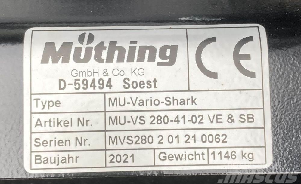 Müthing MU - Vario Shark 2.0 Alte echipamente pentru tratarea terenului